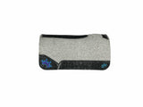 30x30 1" Kush Gray Wool Saddle Pad (#123156)