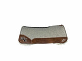 30x30 1" Gray Kush Fleece Saddle Pad (#123185)