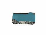 30x30 3/4" Kush Turquoise Wool Saddle Pad (#123229)