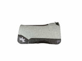 32x32 1.25" Gray Kush Wool Saddle Pad (#123332)