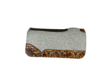30x30 1" Gray Kush Wool Saddle Pad (#123352)