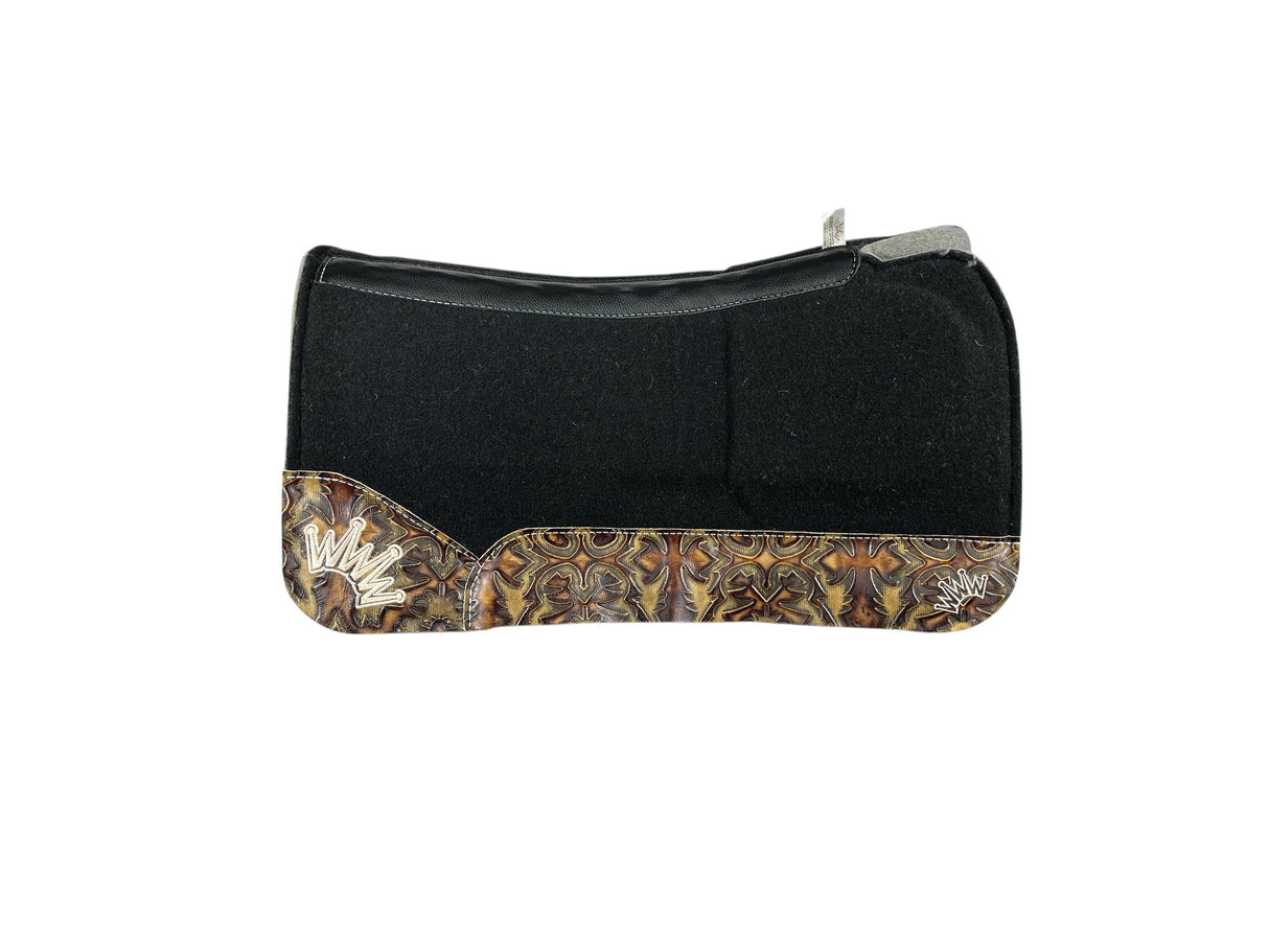 32x32 3/4" Kush Cadillac Open Petite Wither Saddle Pad (#124043)