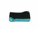 32x32 3/4" Black Kush Cadillac Saddle Pad (#124036)