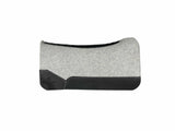 32x32 3/4" Gray Kush Wool Open Petite Wither Saddle Pad (#124077)