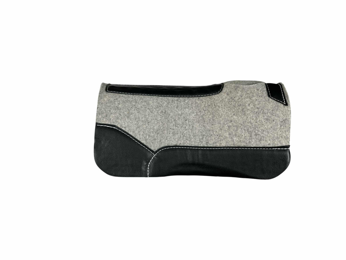 25x25 1" Gray Kush Wool PONY Saddle Pad (#124101)