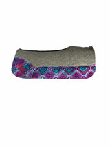 25x25 3/4" Gray Kush PONY Saddle Pad (#131424)