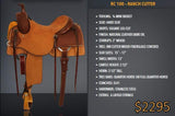 Ranch Cutter - Best Ever Saddles - Custom Tooled