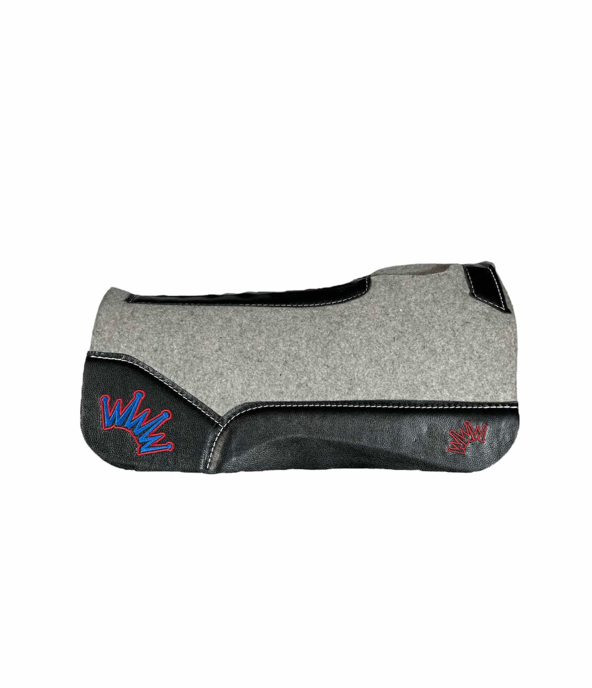 25x25 1" Kush Gray Wool PONY Saddle Pad (#105019)