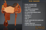 Team Ropers - Best Ever Saddles - Custom Tooled