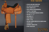 Team Ropers - Best Ever Saddles - Custom Tooled