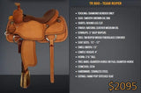 Team Ropers - Best Ever Saddles - Custom Tooled