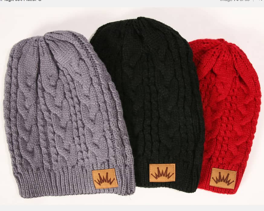 Braided Knit Beanie