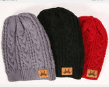 Braided Knit Beanie