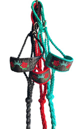 Best Ever SEASONAL Mule Tape Halter w/ 8.5' Lead