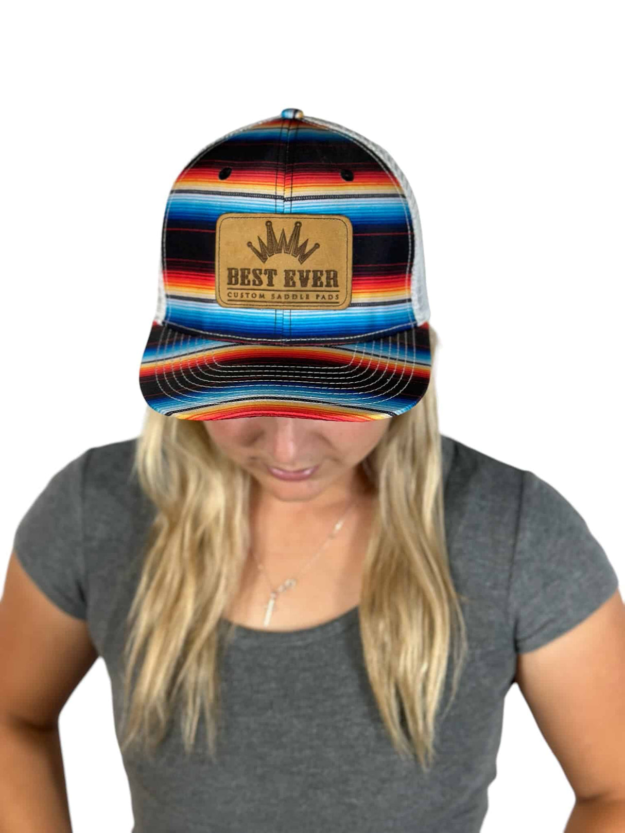 serape hat with Girl 2
