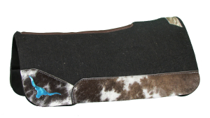 "custom wool saddle pads"