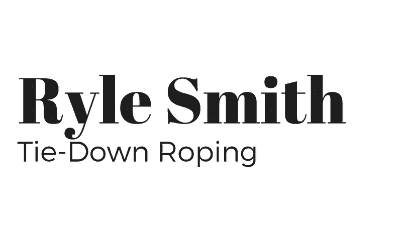 Best Ever Pads team rider Ryle Smith tie down roping