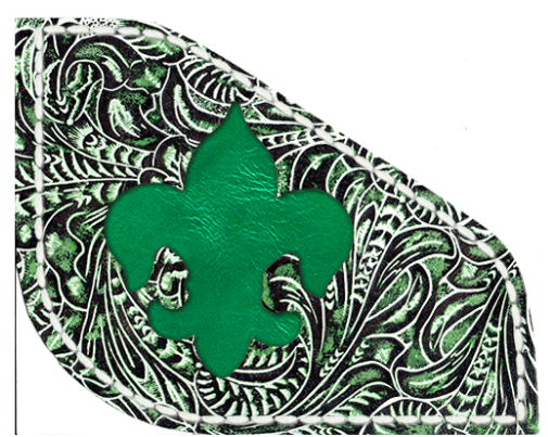 Best Ever Pads, pad of the day, green machine, western saddle pad, rodeo
