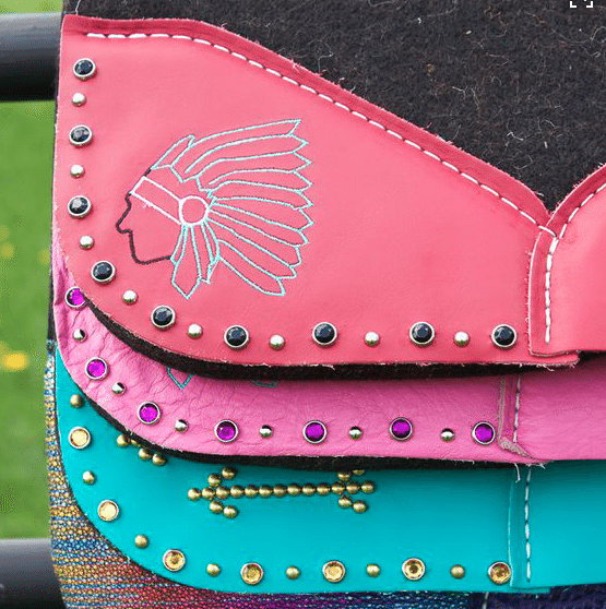 Best Ever Pads custom western saddle pad bling