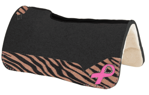 Best Ever Pads: Pad of the Day, Breast Cancer Awareness, custom western saddle pad