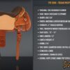 Team Ropers - Best Ever Saddles - Custom Tooled - Image 4