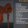 Barrel Racer - Best Ever Saddles - Custom Tooled