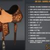 Barrel Racer - Best Ever Saddles - Custom Tooled - Image 5