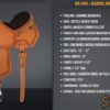 Barrel Racer - Best Ever Saddles - Custom Tooled - Image 6