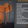 Rancher - Best Ever Saddles - Custom Tooled - Image 6