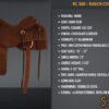 Ranch Cutter - Best Ever Saddles - Custom Tooled - Image 5
