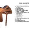 Ranch Cutter - Best Ever Saddles - Custom Tooled - Image 8