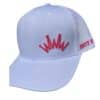 Trucker Hat White Puff Crown - Image 3