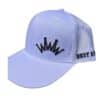 Trucker Hat White Puff Crown - Image 9