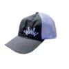 Trucker Hat Black and White Dad Style