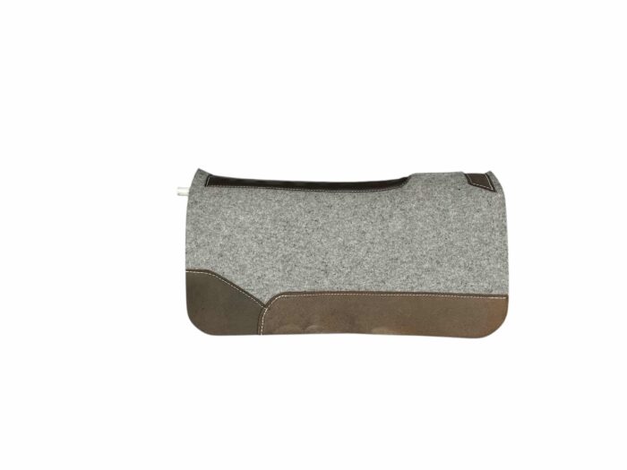 32x32 1" Kush Gray Wool Saddle Pad (#117052)