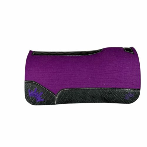 30x30 3/4" Kush Purple Wool Saddle Pad (#117522)