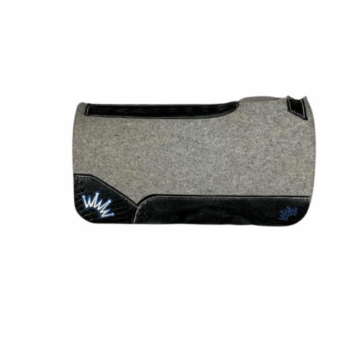 30x30 3/4" Kush Gray Wool Saddle Pad (#117624)